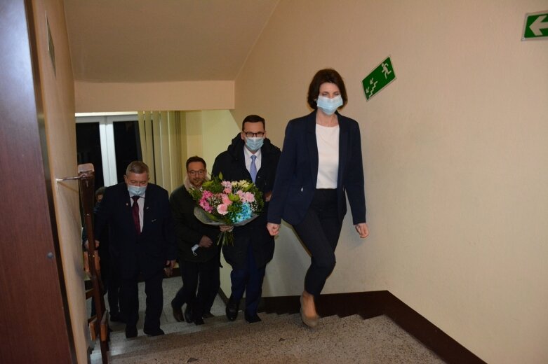  Premier Mateusz Morawiecki odwiedził Bolimów w przedostatni dzień roku 
