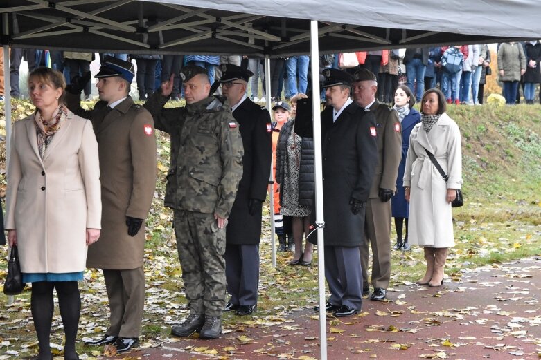  Ślubowanie w bolimowskiej Mundurówce  