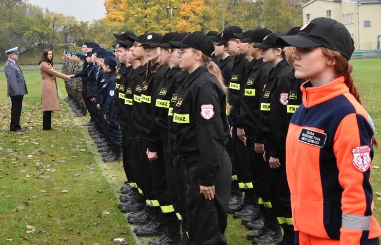  Ślubowanie w bolimowskiej Mundurówce  