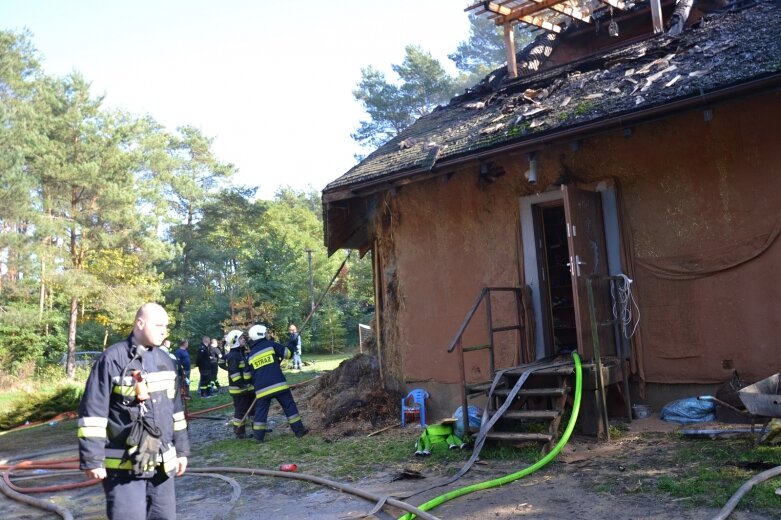  Niemal doszczętnie spłonął dom, służący jako Rodzinny Dom Dziecka 