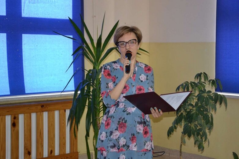  97-letnia Barbara Gancarczyk uczestniczka Powstania Warszawskiego spotkała się dziś z uczniami w Radziejowicach 