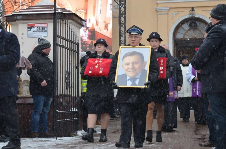  Mieszkańcy Mszczonowa pożegnali Józefa Grzegorza Kurka 