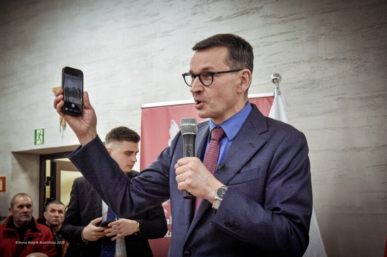  Spotkanie z Mateuszem Morawieckim w Głuchowie 