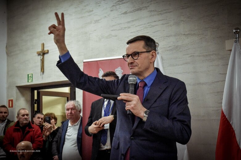  Spotkanie z Mateuszem Morawieckim w Głuchowie 