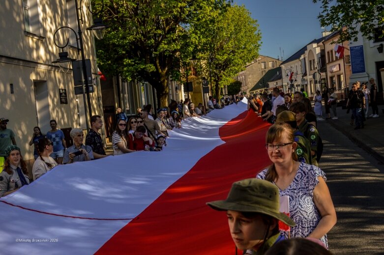  Dzień Flagi Rzeczypospolitej Polskiej w Skierniewicach 