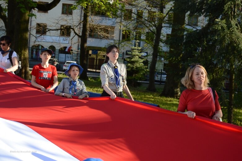  Dzień Flagi Rzeczypospolitej Polskiej w Skierniewicach 
