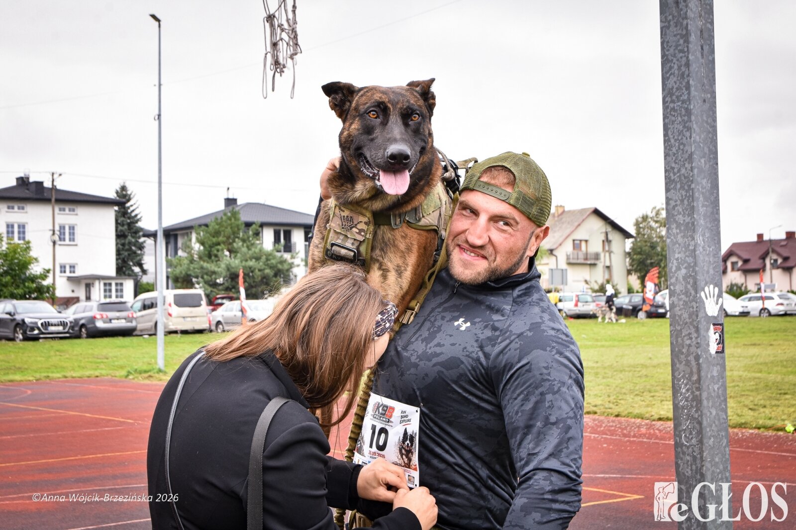  K9B nad Zalewem Zadębie. Człowiek i pies na jednej trasie 