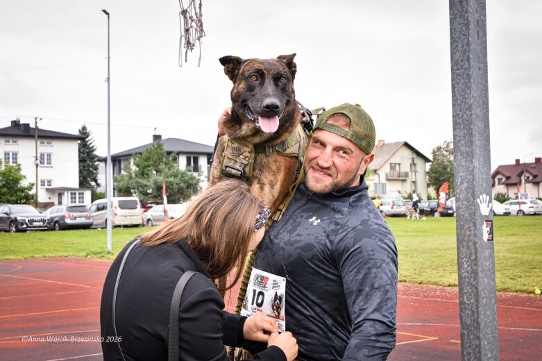  K9B nad Zalewem Zadębie. Człowiek i pies na jednej trasie 