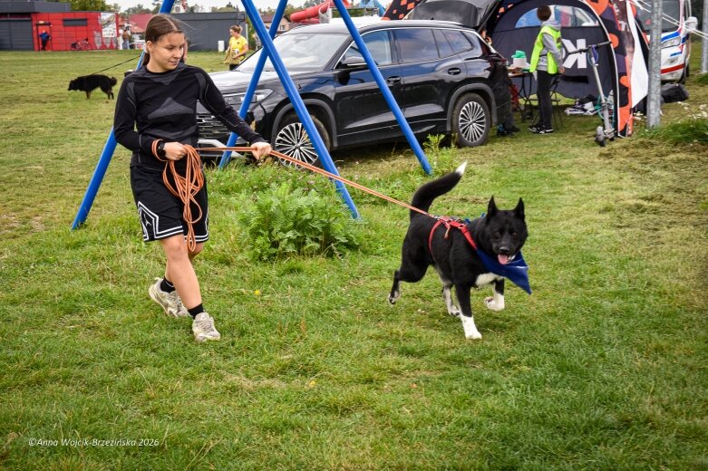  K9B nad Zalewem Zadębie. Człowiek i pies na jednej trasie 