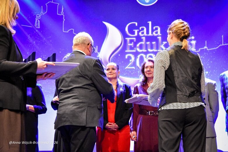  Gala Edukacji 2026 w Skierniewicach. Nagrody dla nauczycieli 