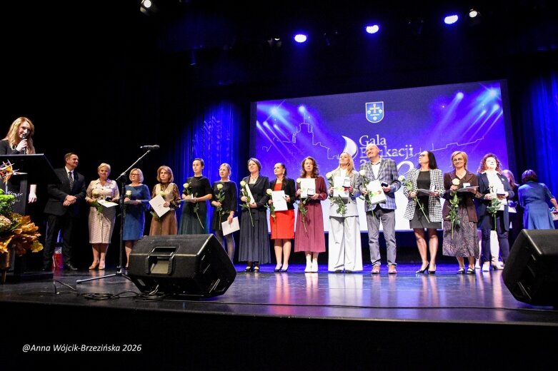  Gala Edukacji 2026 w Skierniewicach. Nagrody dla nauczycieli 