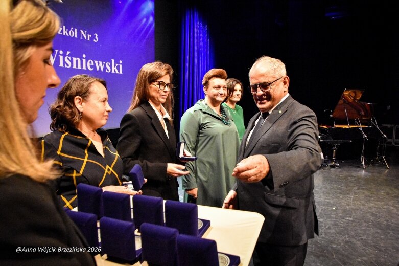 Gala Edukacji 2026 w Skierniewicach. Nagrody dla nauczycieli 