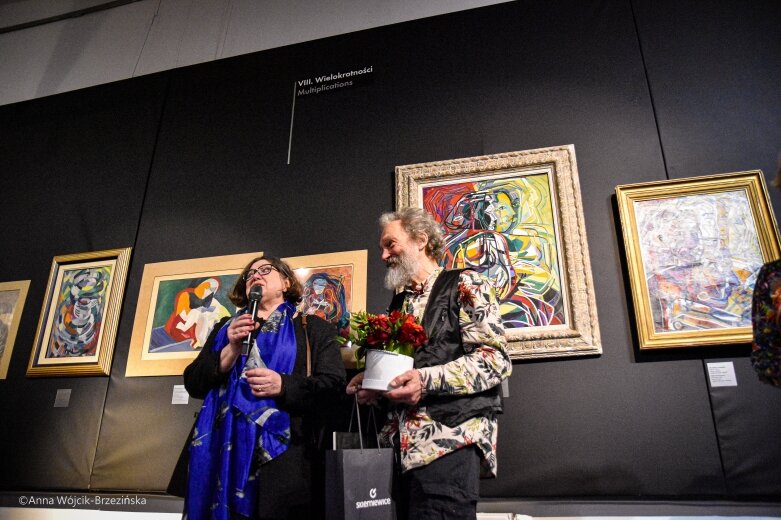  Malarstwo Estery Karp można oglądać do 7 kwietnia 2024 roku w Muzeum Historycznym Skierniewic. fot. Anna Wójcik-Brzezińska 