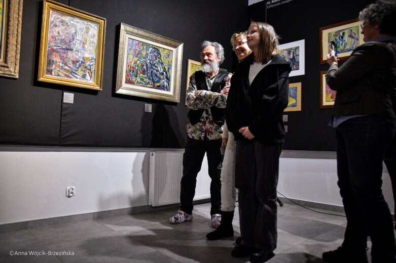  Malarstwo Estery Karp można oglądać do 7 kwietnia 2024 roku w Muzeum Historycznym Skierniewic. fot. Anna Wójcik-Brzezińska 