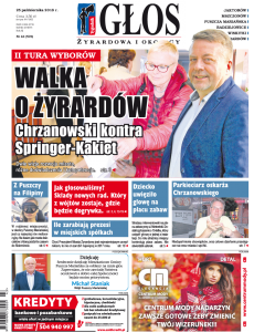 Głos Żyrardowa i Okolicy 25 października 2018